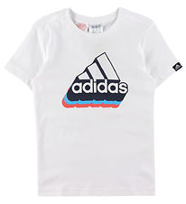 adidas Performance T-shirt - B Bos Retro - White