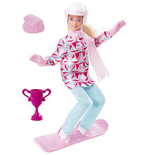 Barbie Poupe - 30 cm - Carrire - Snowboardeur