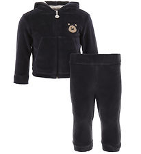 Moncler Velours-Set - Navy