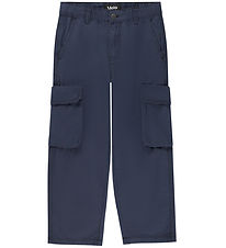 Molo Trousers - Austin - Dark Cloud