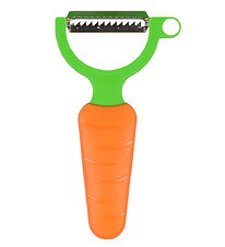 Kinderkitchen Julienne skrælari - Appelsína/Grænt
