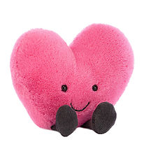 Jellycat Peluche - 11x12 cm - Amusant Hot Pink Heart