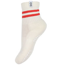 GoBabyGo Rutschfeste Socken - Rot
