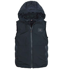 Tommy Hilfiger Pehmustettu liivi - Mix Media - Desert Pilvi