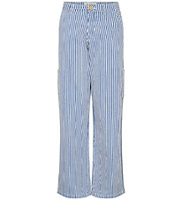 Sofie Schnoor Girls Jeans - Striped - Blue