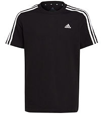 adidas Performance T-shirt - U 3S Tee - Black/White