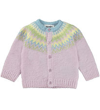 Molo Cardigan - Wolle/Polyester - Braun - Alpine Glow