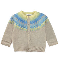 Molo Cardigan - Wool/Polyester - Bay - Nordic Pastels
