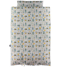 Nrgaard Madsens Bedding - Junior - Grey w. Robots