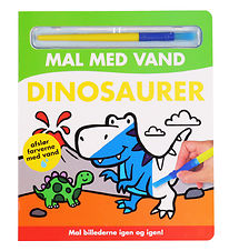 Alvilda Book - Paint With Water Dinosaurs