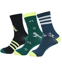 adidas Performance Socks - 3-Pack - Brand Love - Green/Black