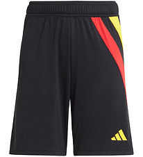 adidas Performance Shorts - Fortore - Black/Yellow/Red