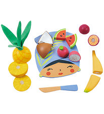 Tender Leaf Wooden Toy - Cutting Board with Tropical Fruit - 16