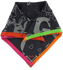 Lala Berlin Scarf - Cube Ahrina - 50x50 cm - Star Black