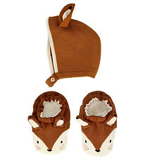 Meri Meri Set - Booties/Baby Hat - Fox