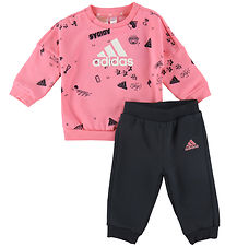 adidas Performance Sweat Set - I BLUV Q3 CSET - Pink/Black
