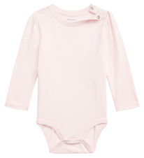 Polo Ralph Lauren Romper l/s - Classics - Roze Poeder