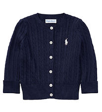 Polo Ralph Lauren Cardigan - Knitted - Core Replen - Hunter Navy