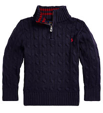 Polo Ralph Lauren Blouse - Knitted - Classic - Navy