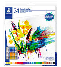 Staedtler Acrylique Peinture - 24 pices - 12 ml