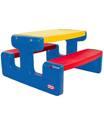 Little Tikes Tisch/Bankset - 83x74x47 cm - Primary