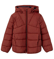 Name It Padded Jacket - NkmMemphis - Fired Brick
