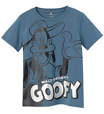 Name It T-shirt - NknJoi Disney - Bluefin w. Goofy