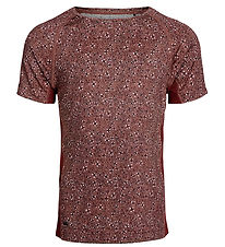 Rethinkit T-Shirt - Carla - Rose Brown Fleurs