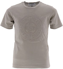 Stone Island T-shirt - Dove Grey w. Logo