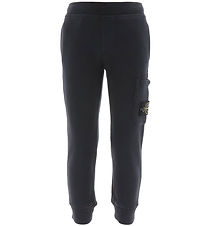 Stone Island Joggingbuxur - Dökkblátt