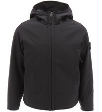 Stone Island Softshell-takki, Tikkaus - Musta