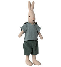 Maileg Soft Toy - Rabbit - Size 2 - Classic - Shirt & Shorts
