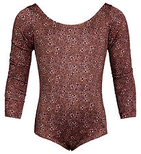 Rethinkit Gymsuit - Frida - Rose Brown Flowers