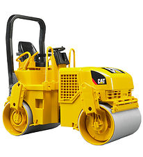 Bruder Working machine - CAT Road roller - 2433