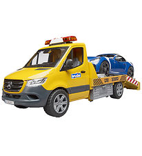 Bruder Machine de travail - MB Towing av. Lumire/Son & Roadster