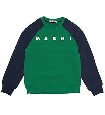 Marni Sweatshirt - Grn/Marinbl