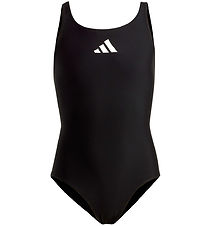 adidas Performance Badeanzug - 3 BARS SOL - Schwarz/Weiß