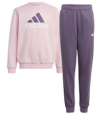 adidas Performance Sweat Set - Pink/Purple w. Logo