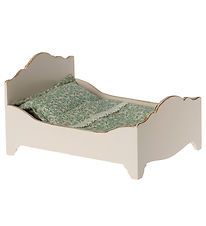 Maileg Wooden bed - Mouse - Off White
