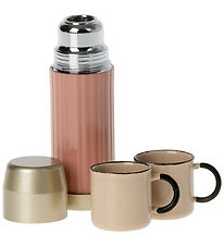 Maileg thermos & Cups - Soft Coral