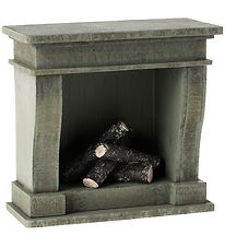 Maileg Miniature Fireplace - Mint Green