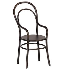 Maileg Miniature Chair w. Armrest - Metal - Black