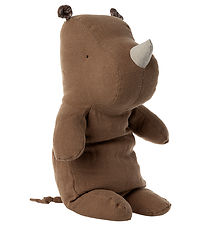 Maileg Soft Toy - Safari Friends - Rhino - Medium+ - Chocolate