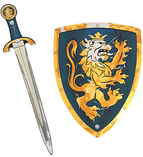 Liontouch Costume - Noble Knight-Set - Sword & Shield - Blue