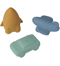 Liewood Bath Toy - Jacob - 3-Pack - Blue Multi Mix