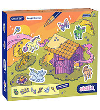 Crateit Creation Set - Wood - Unicorn - Magic Forest