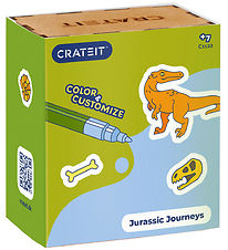 Crateit Set de Cration - Dinosaur - Bois - Dcouvertes prhisto