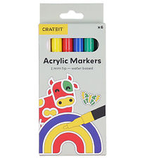 Crateit Markers - 1 mm - 6 pcs