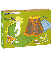 Crateit Creation Set - Dinosaur - Wood - Escape from the Volcano