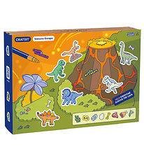 Crateit Kreatives Spielset - Dinosaur - Holz - Flucht aus dem Vu